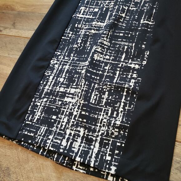 NEW Cynthia Rowley Abstract Panel Pencil Skirt Size Small - Picture 4 of 9